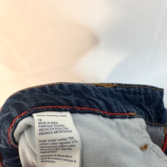 Tommy Hilfiger Women's Mom Jeans Blue Size 16 - Picture 5 of 5